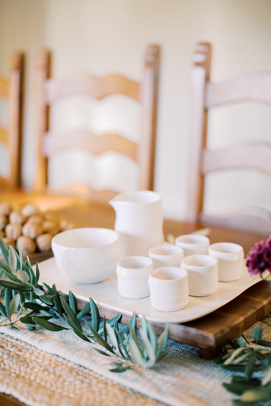 ceramic home communion set
