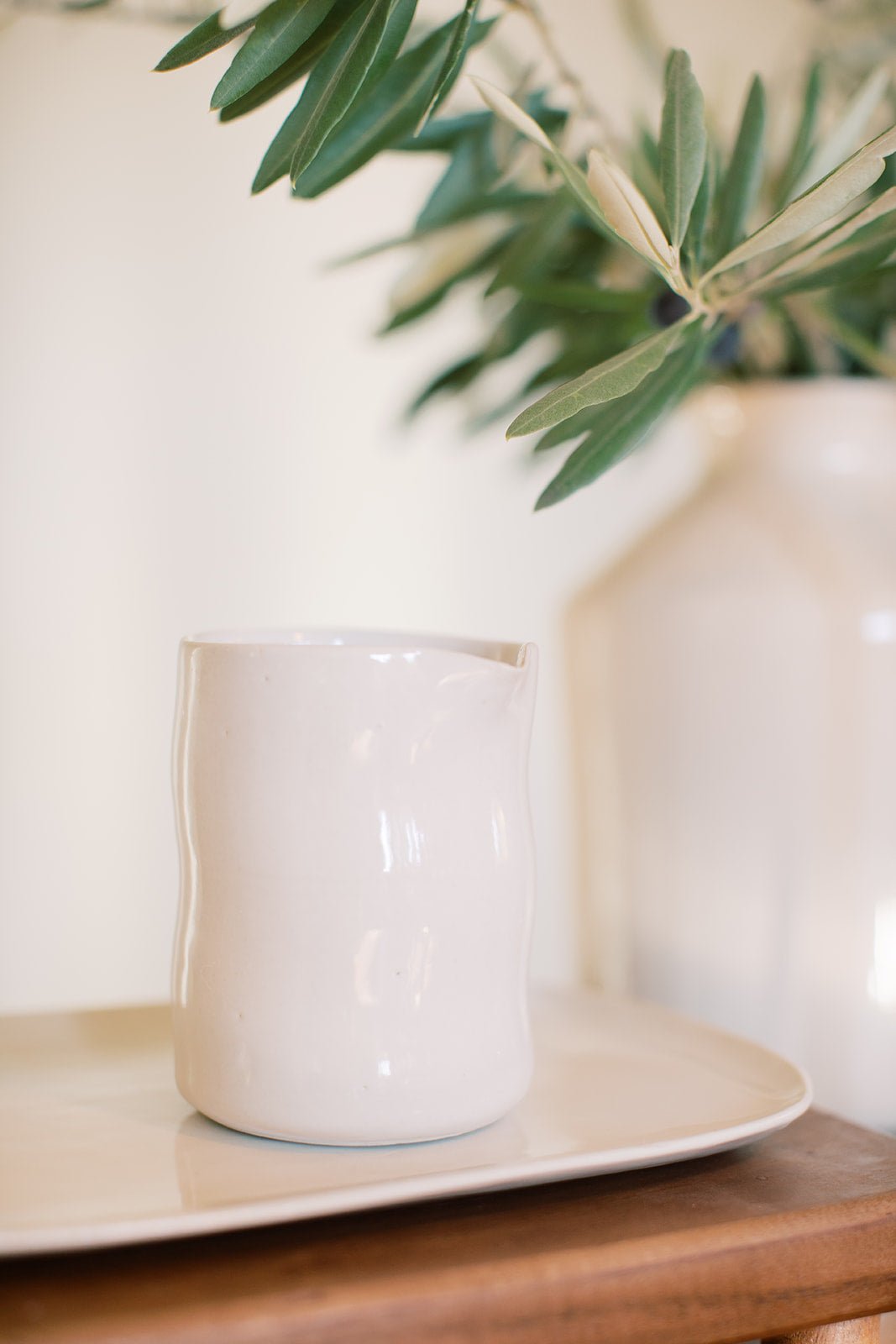 ceramic home communion carafe